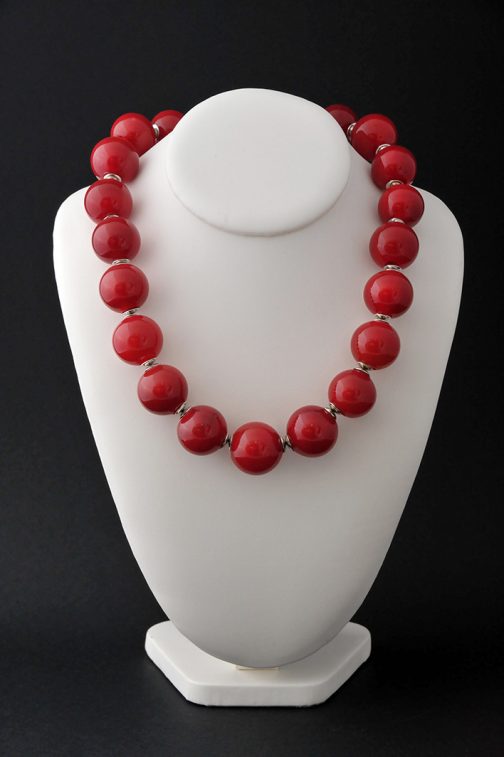 necklace ducale red