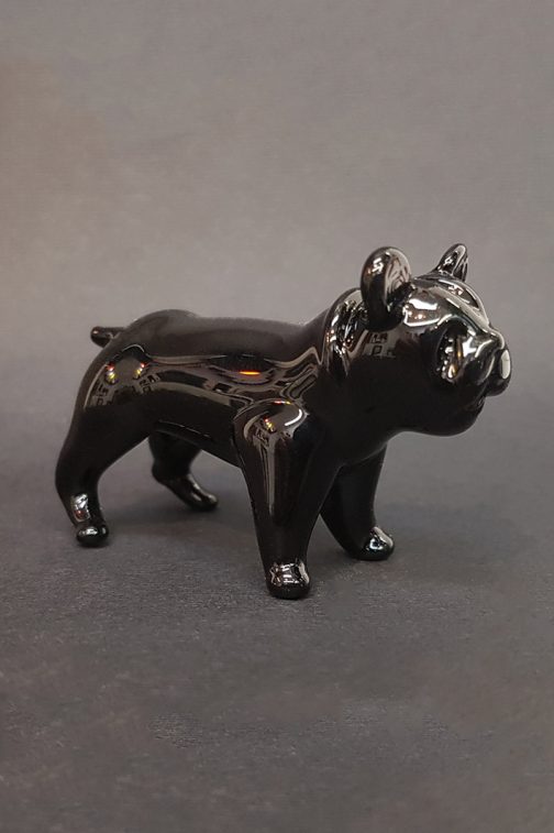 black french bulldog