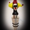 bottle stopper yellow-red jester